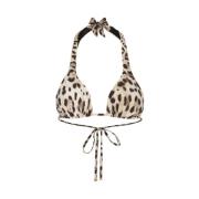 Leopard Print Marrone Badetøj SS25