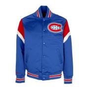 NHL Heavyweight Bomber Jacket Quilted Interior