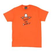 GONZ SAD LOGO TEE - Orange