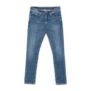 Indigo Blå Denim Jeans