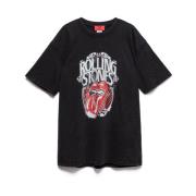 Vintage Rolling Stones Logo T-shirt i bomuld