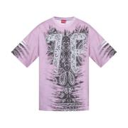 Bandana Print Pink T-shirt