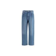 Lys Blå Wide Leg Jeans