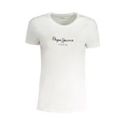 Hvid Bomuld Toppe & T-Shirt