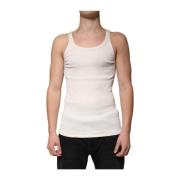 Klassisk Ribbet Tank Top