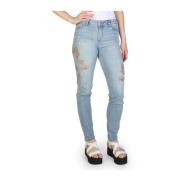 Skinny Jeans med logo