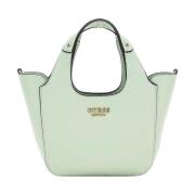 Mini Tote Taske i Celadon