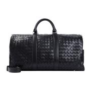 Sort Kalveskind Duffle Taske