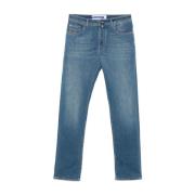 Indigo Blue Klassisk Fem Lomme Jeans