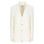 Ivory Blazer med Reverskrave