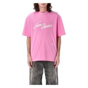 Broderet Logo T-Shirt Pink