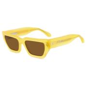 Yellow/Brown Sunglasses