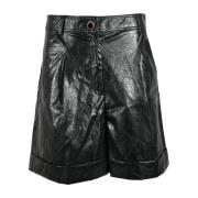 Metalblanding Afslappede Shorts