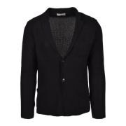 Tricot blazer med knaplukning