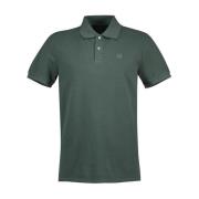 Grøn kortærmet poloshirt