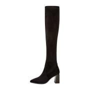 Suede Chic Over-the-Knee Boots