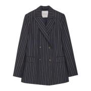 Lurex Blazer med Araldic Knapper