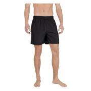 Sorte Polyester Casual Shorts