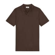 Bomuld Jersey Polo Shirt Demitasse