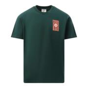 Grøn Bomuld T-shirt og Polo