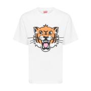 Glad Tiger Klassisk T-shirt