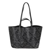 Monogram Tote Taske med Ikonisk Logo