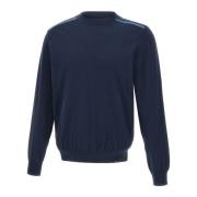 Navy Blue Sweater med High Density Technology