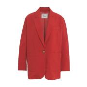 Orange Blazer 'Costes' Elegant Stilfuld