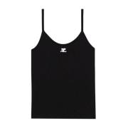 Sort Strik Tank Top