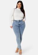 Happy Holly Amy Push Up Jeans Light denim 46R