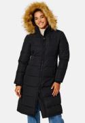 Svea Long Slim Padded Parka 010 Black XL