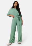 BUBBLEROOM Antonia jumpsuit Dusty green XL