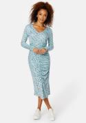 BUBBLEROOM Rakella dress Dusty blue / Floral M