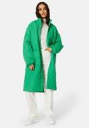 Happy Holly Alma Quilted Coat Green 40/42