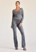 ONLY Onlblush Mid Flared Jeans Grey Denim XS/30