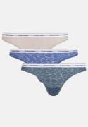 Calvin Klein Brazilian 3PK GP8 TRUE NAVY/ SPHIN L