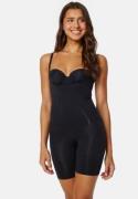 DORINA Absolute Sculpt Seamless Open Bust Romper BK0001-Black S