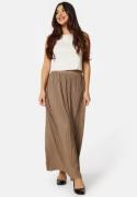 BUBBLEROOM Pleated Maxi Skirt Nougat S