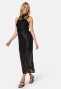 Object Collectors Item Yasmine S/L Long Dress Black L