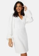 BUBBLEROOM Idalina V-neck Dress White XL