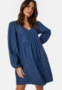 VILA Virowie L/S V-Neck denim dress Medium Blue Denim 40