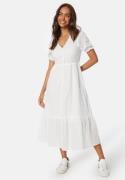 Happy Holly Broderie Anglaise Dress White 32/34