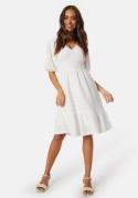 Happy Holly Broderie Anglaise Dress Offwhite 36/38