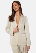 Bubbleroom Occasion Renae Satin Blazer Champagne 42