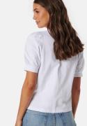 VERO MODA Vmkerry 2/4 O-Neck Top Bright White XS