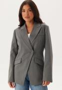 BUBBLEROOM Single Button Blazer Dark grey 42