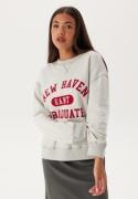 GANT Graphic C-neck Sweat Pale Grey Melange XS