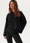 VILA Vireflecti Crew Neck L/S SWEAT Black Beauty XS