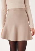 VILA Vizarah Hw Skater Skirt Natural Melange L