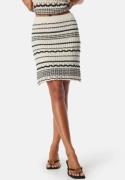 VERO MODA Vmminou Nw Short Skirt Birch Detail:w. Black S